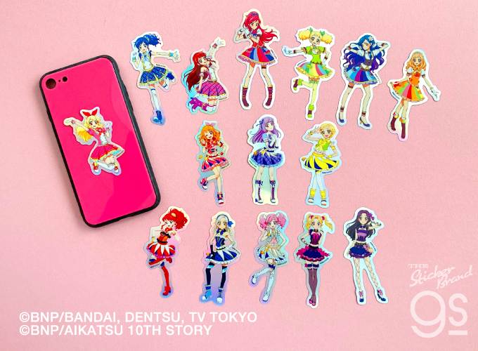 アイカツ！ ホログラムステッカー 大空あかり アイドル アニメ 可愛い