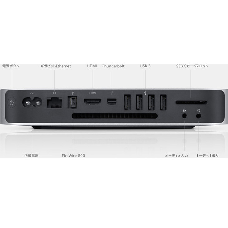 Mac mini Apple MD387J/A A1347 Late 2012 小型デスク MacOS Catalina