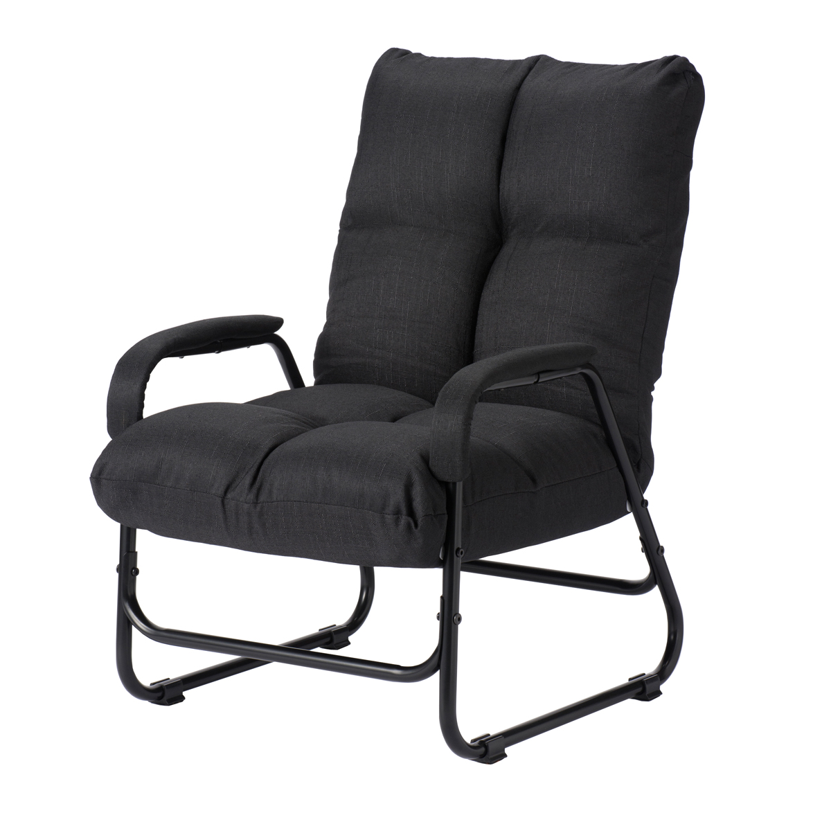 座椅子 折りたたみ 5段階 リクライニング ARMA アルマ ファブリック