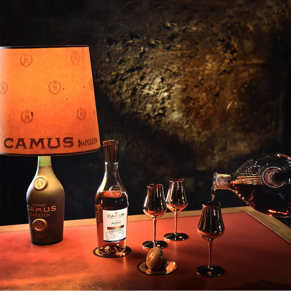 グラス2脚付き】【正規品 箱入り】カミュ VSOP & カミュ XO セット