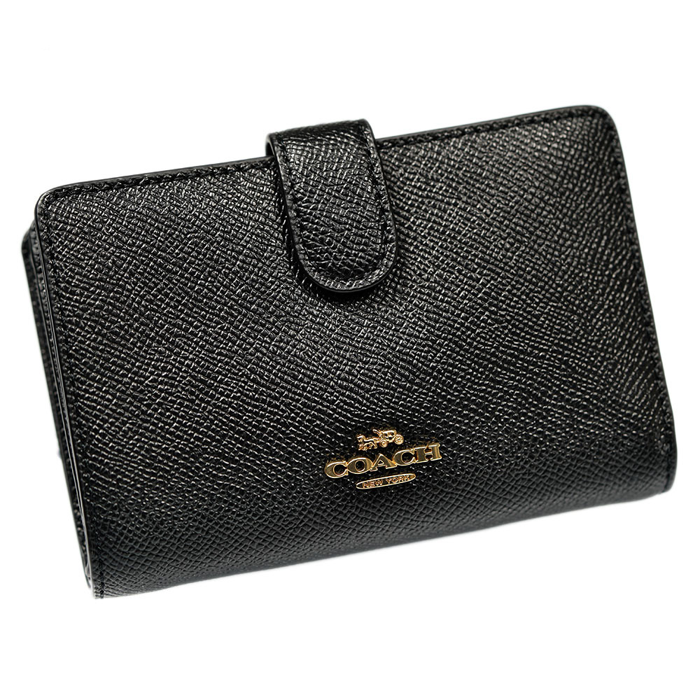 COACH（コーチ） 並行輸入品 財布 二つ折り財布 ファスナー小銭入れ