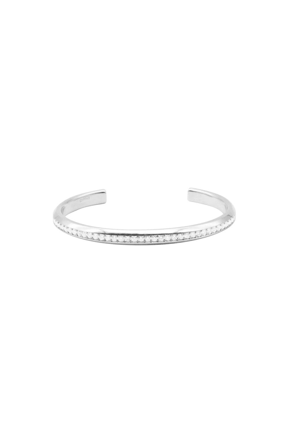 GYPPHY - SILVER MOISSANITE BANGLE / シルバー モアサナイト バングル