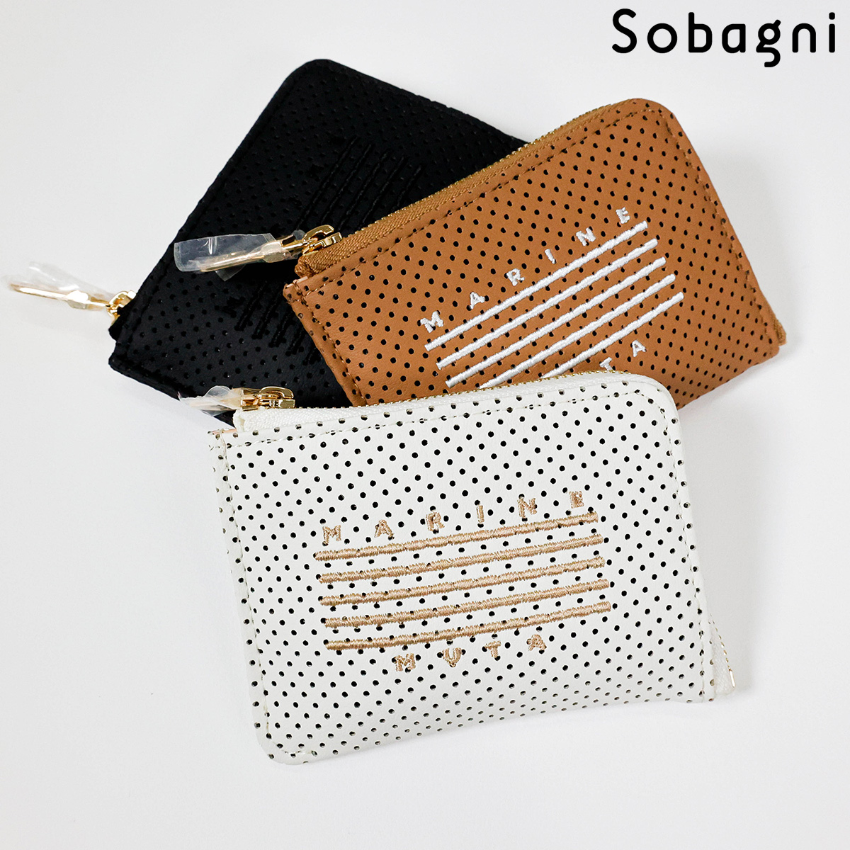 Sobagni muta ムータ ムータマリン mutamarine ミニ財布 ワレット