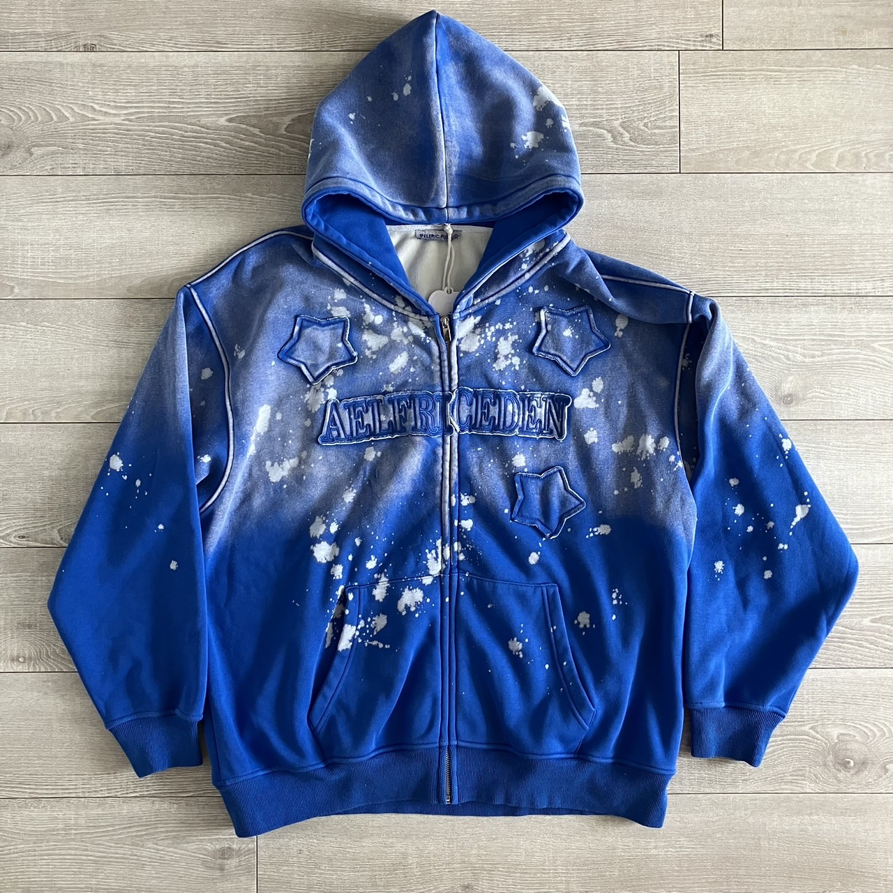 あのちゃん着用の星柄グラデーションジップアップパーカーを買ってみた