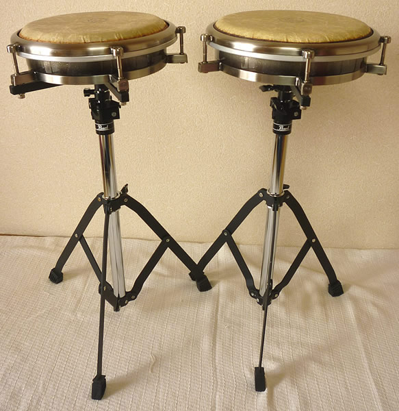 Pearl Travel Conga パール トラベルコンガ 2個 ケース付き Pearl