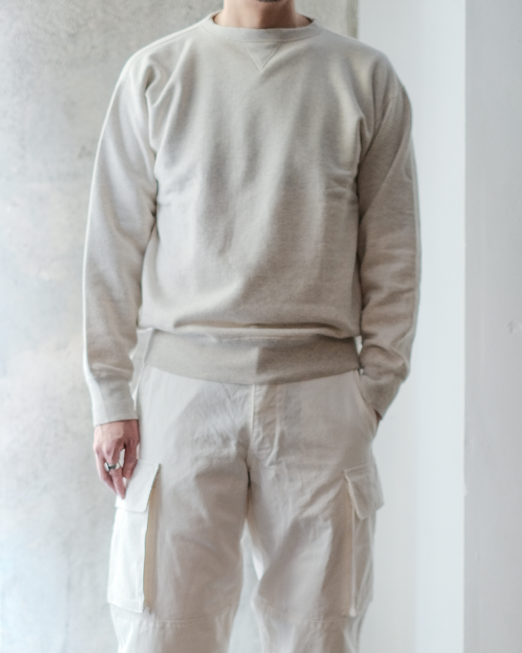 ATHLETIC SWEAT col.Oatmeal - Sleepy PEOPLE | スリーピーピープル
