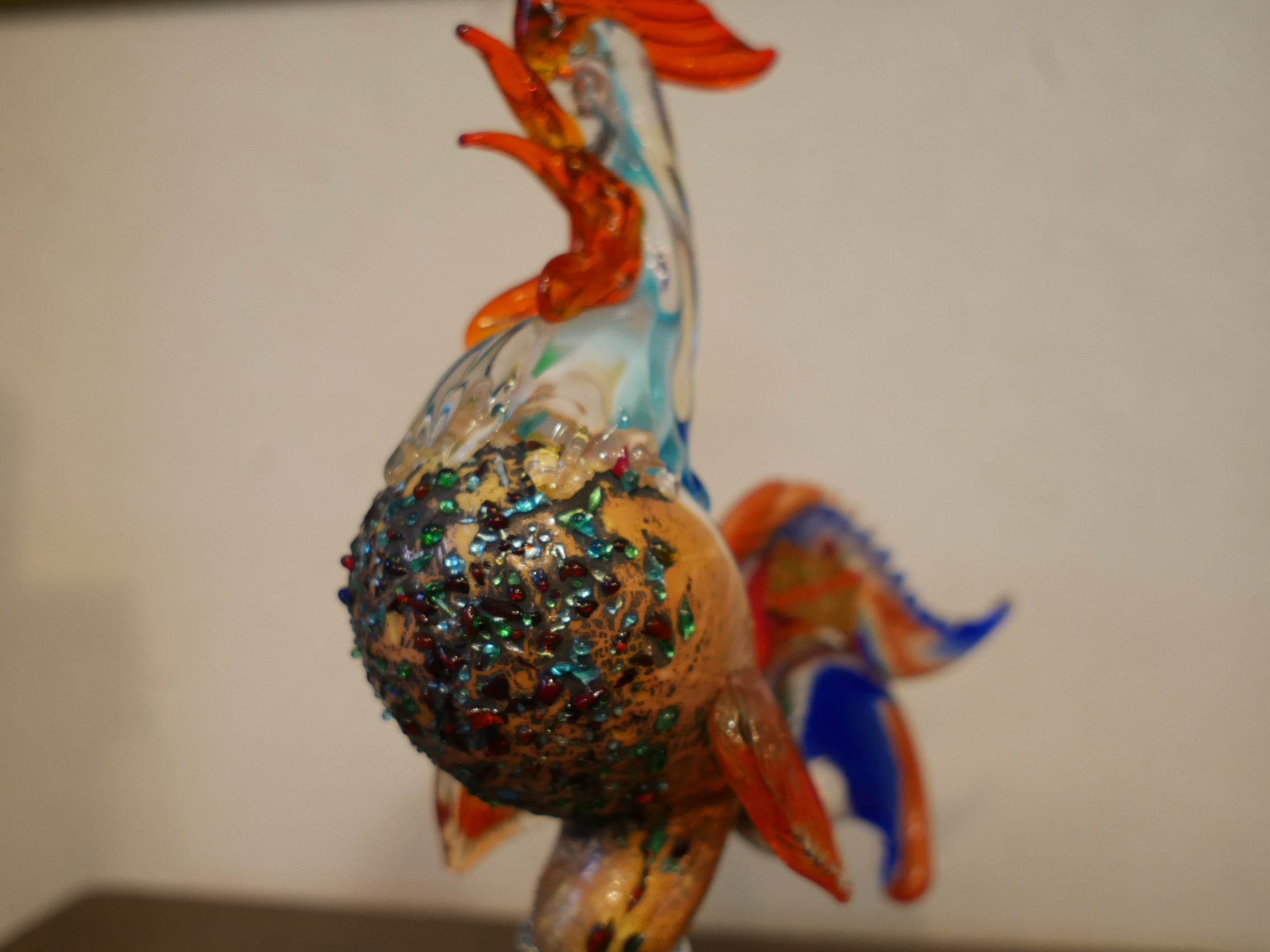 Murano Glass 鳥のオブジェ ヴェネチアンガラス ムラーノガラス