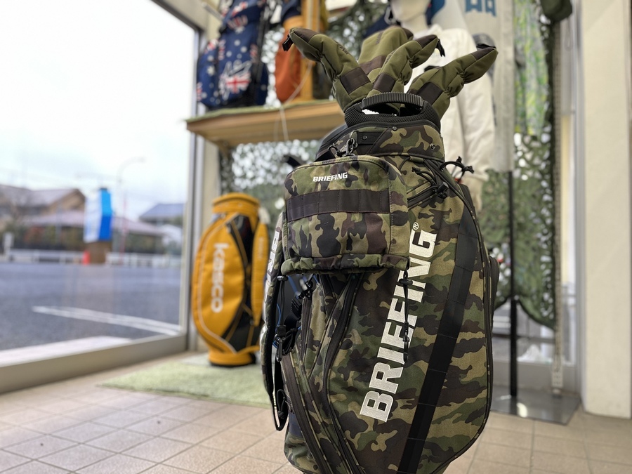 ブリーフィング ゴルフクラブケース 迷彩 BRIEFING クラブケース 迷彩