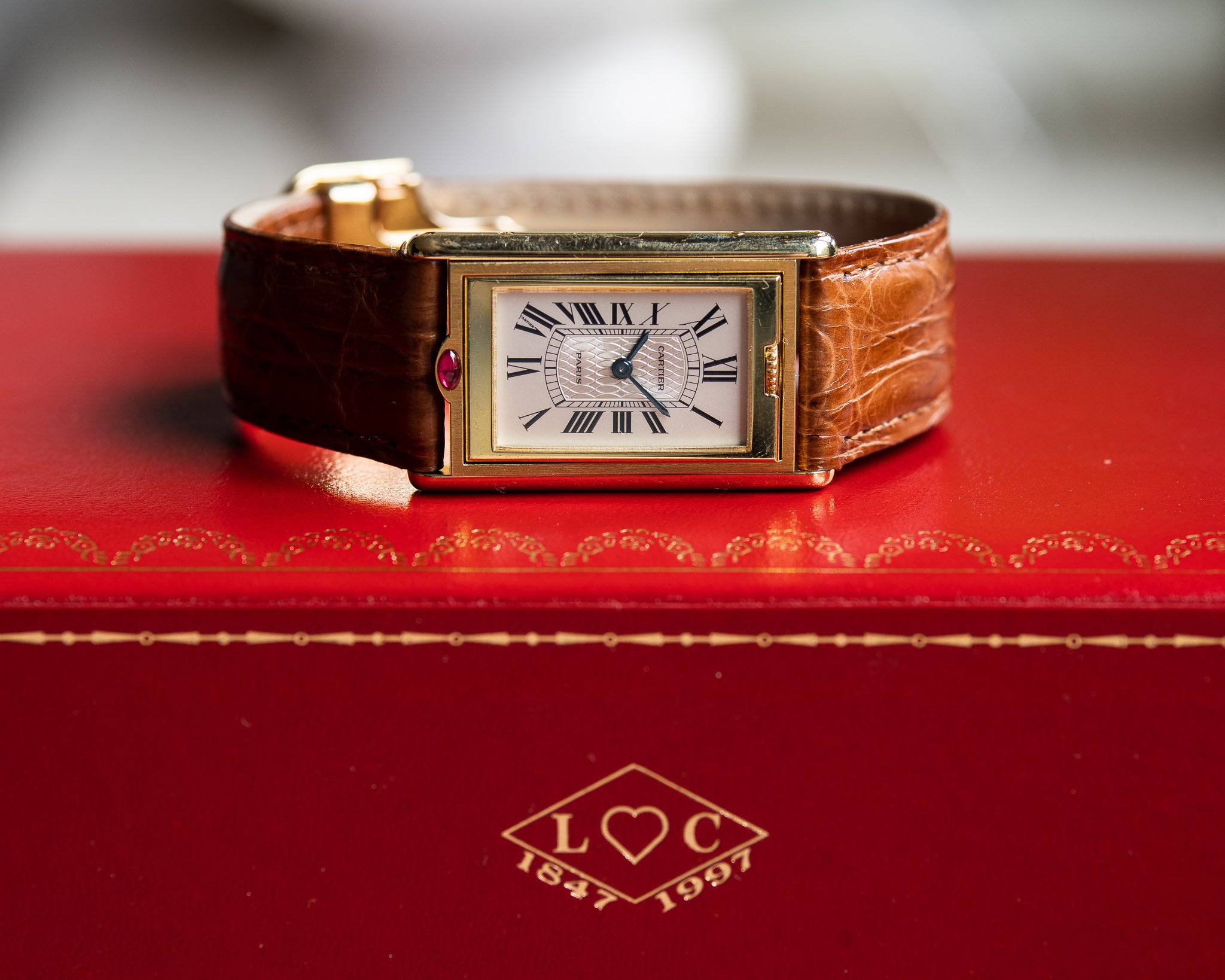 カルティエ タンク バスキュラント - I Love Cartier 150周年記念