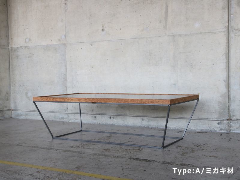 ≪ローテーブル≫【IRON TABLE /鉄脚2タイプ/アイアン家具】 LT006