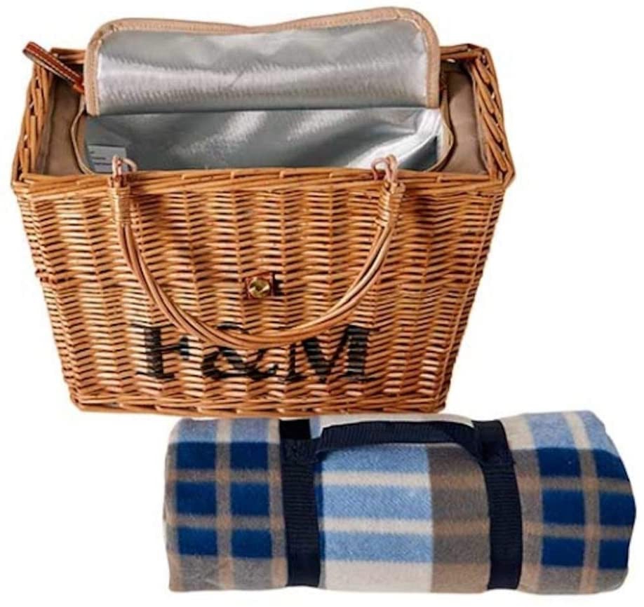 Fortnum & Mason(フォートナム＆メイソン) ピクニックラグ付き保冷