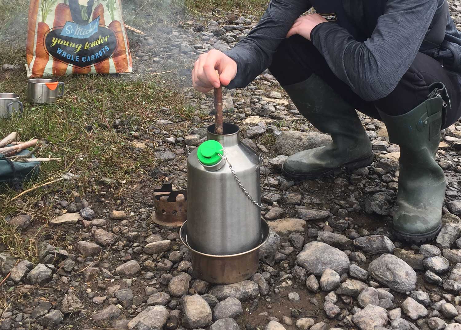 KELLY KETTLE SCOUT 1.2L STAINLESS / ケリーケトル スカウト 1.2L
