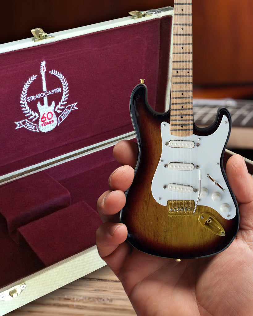 60th Anniversary Fender™ Sunburst Strat™ Guitar & Case Set