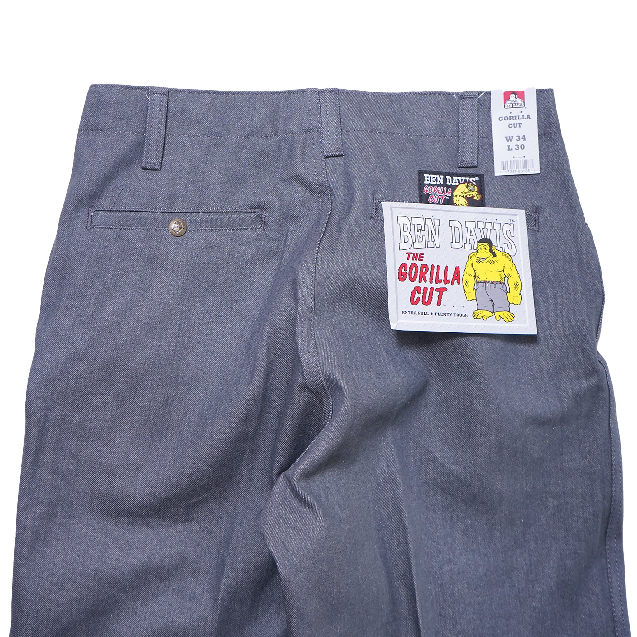USA GORILLA CUT Charcoal Denim – ベンデイビス公式通販サイト