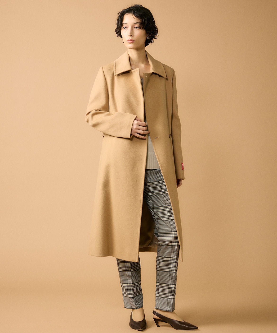 ecole de pensee カシミア混 オーバサイズ コート 44 Coats – École de