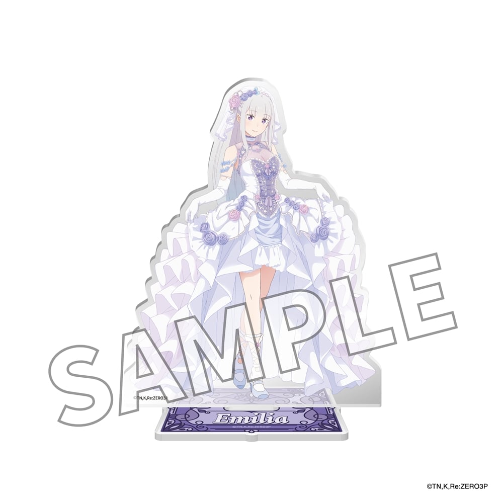Re:ゼロから始める異世界生活」アクリルスタンドフィギュア