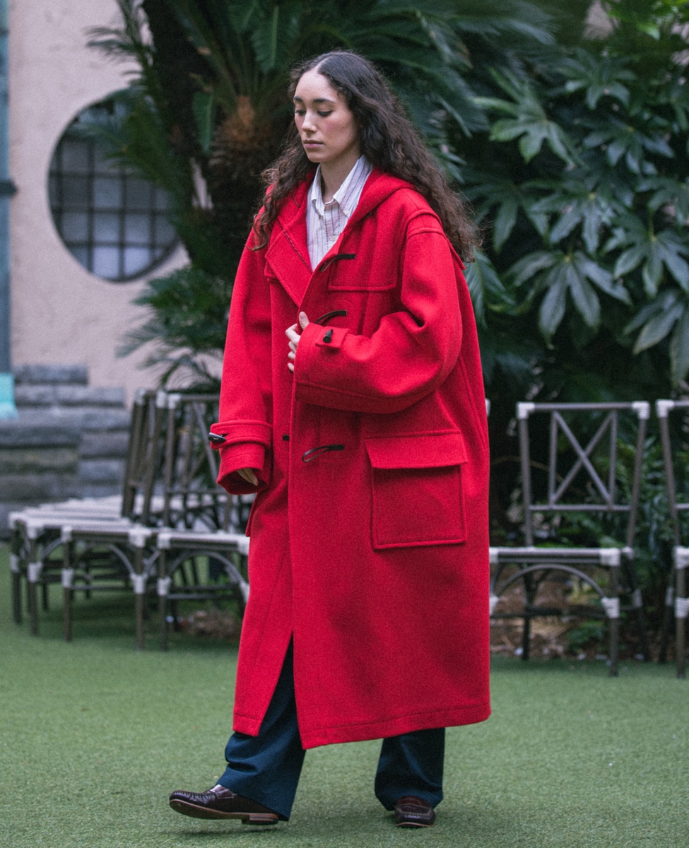 MONTGOMERY/モンゴメリー】Kennington Pile Melton Duffle Coat 25AW