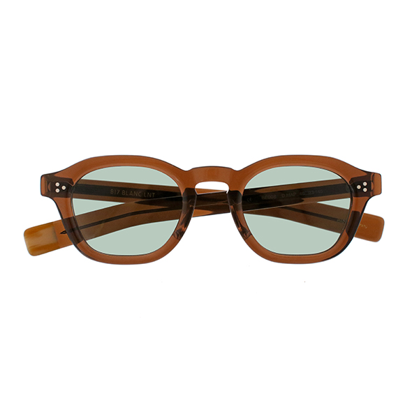 BLANC.. | 【817 BLANC LNT】BE008 DARK MAPLE/M.GRN サングラス