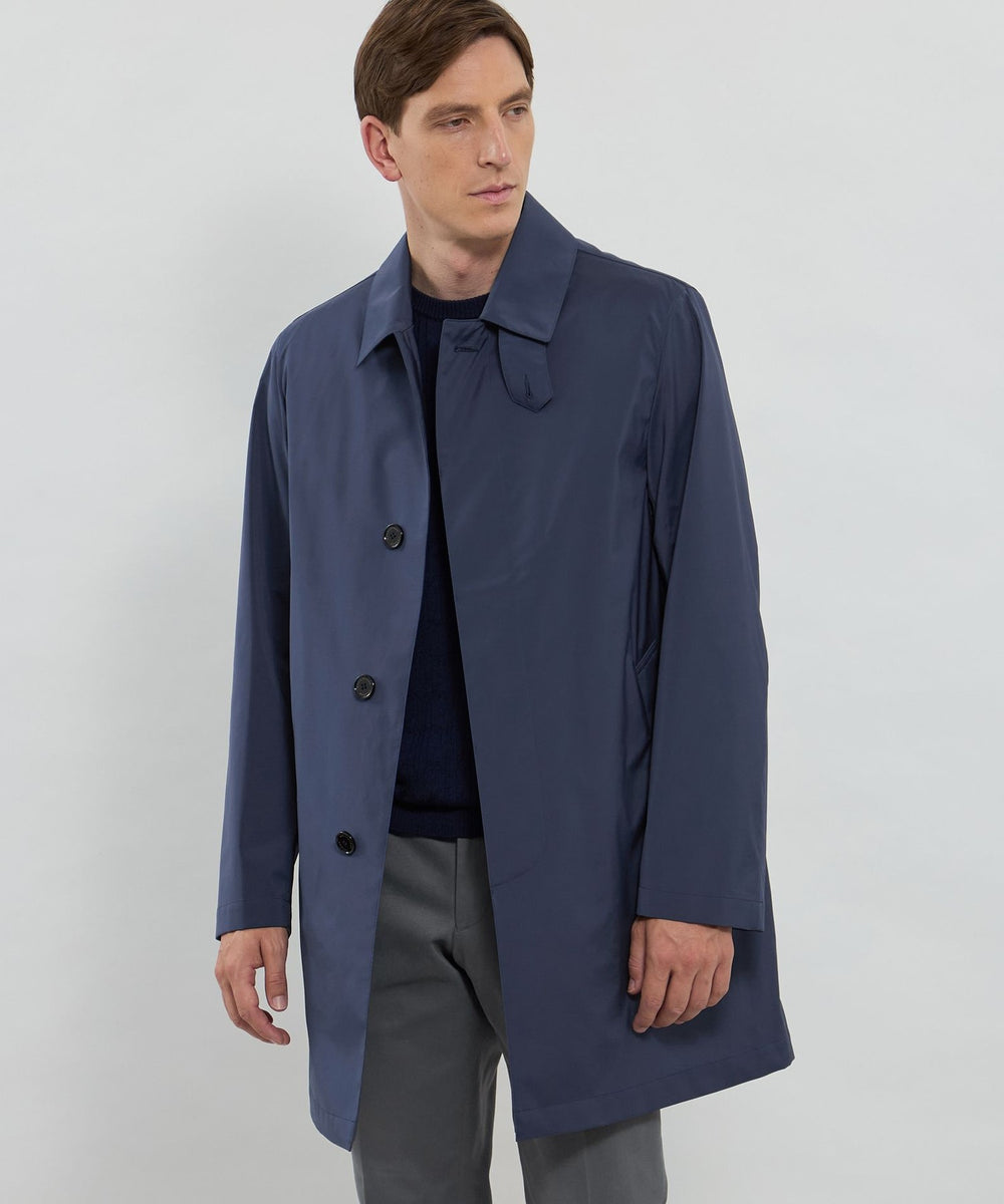 WEB・一部店舗限定】【DUNFORD SHORT】3レイヤーステンカラーコート