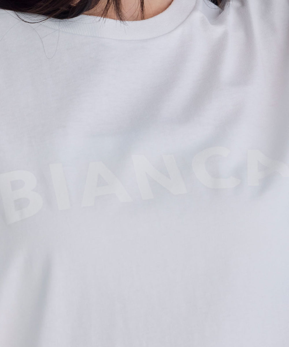 着回し抜群】BIANCAコットンロゴT(トップス)｜BIANCA(ビアンカ)の