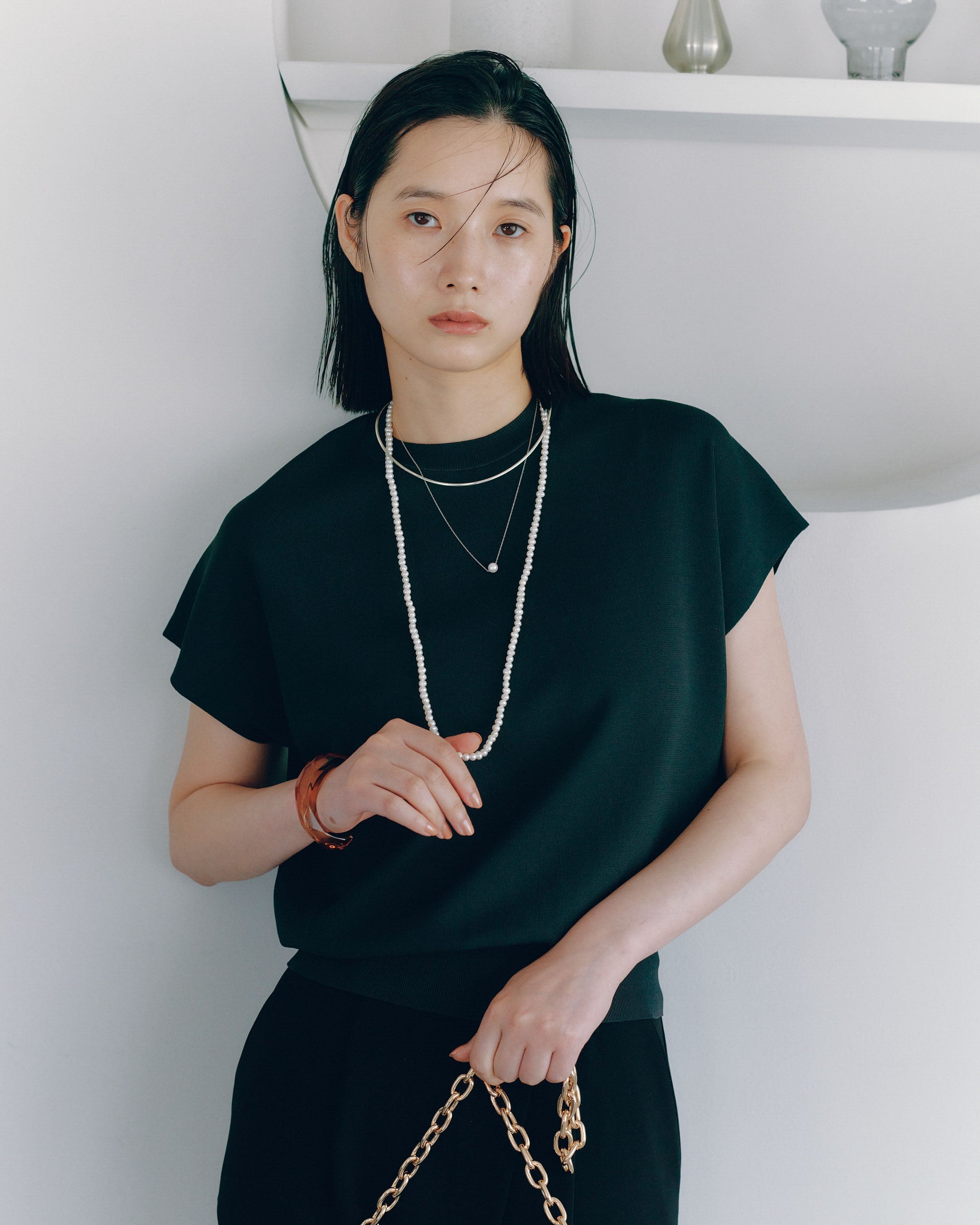 淡水パールロングネックレス - SOÉJU online store｜上質な大人の女性