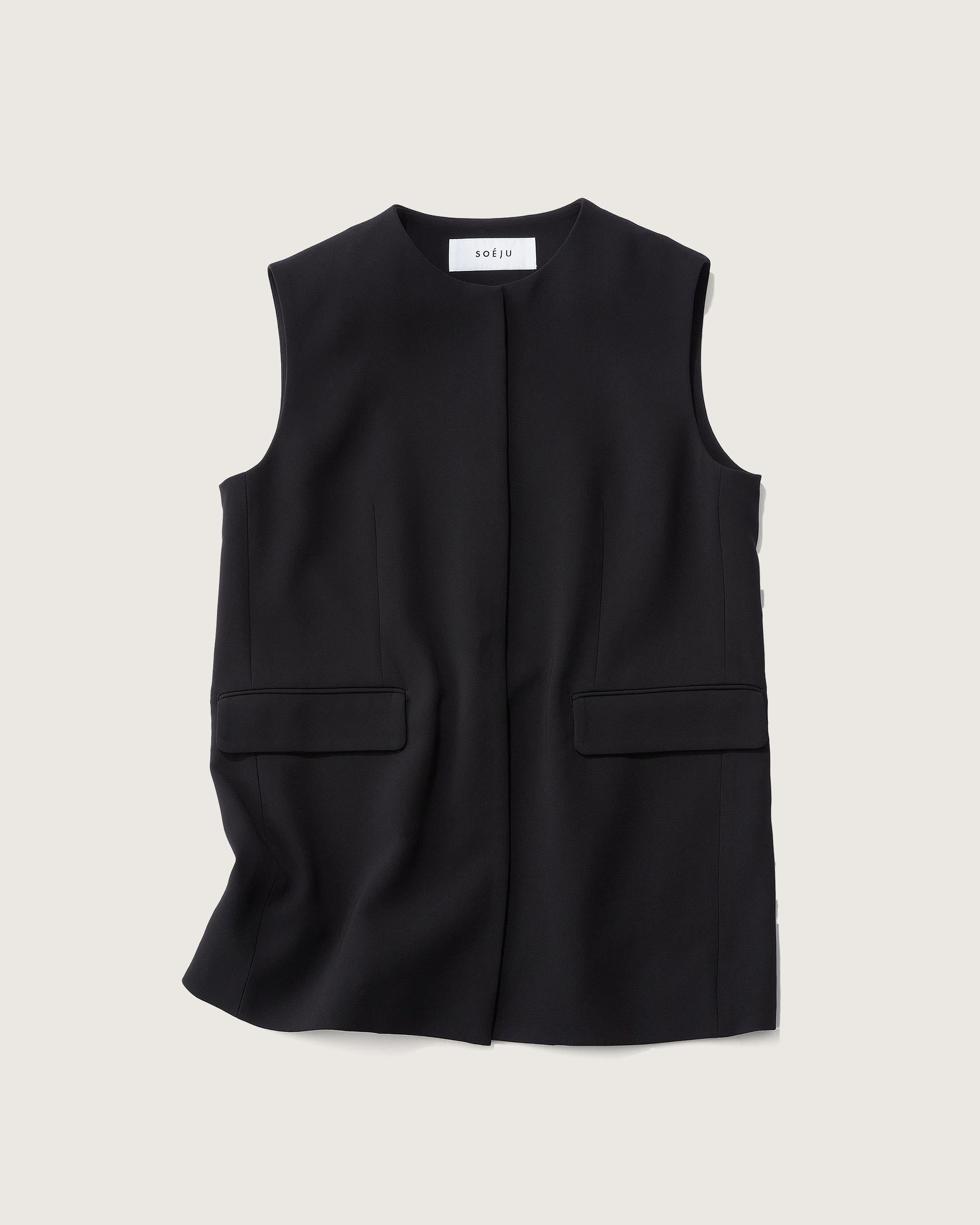 クルーネックジレ - SOÉJU online store｜上質な大人の女性のための