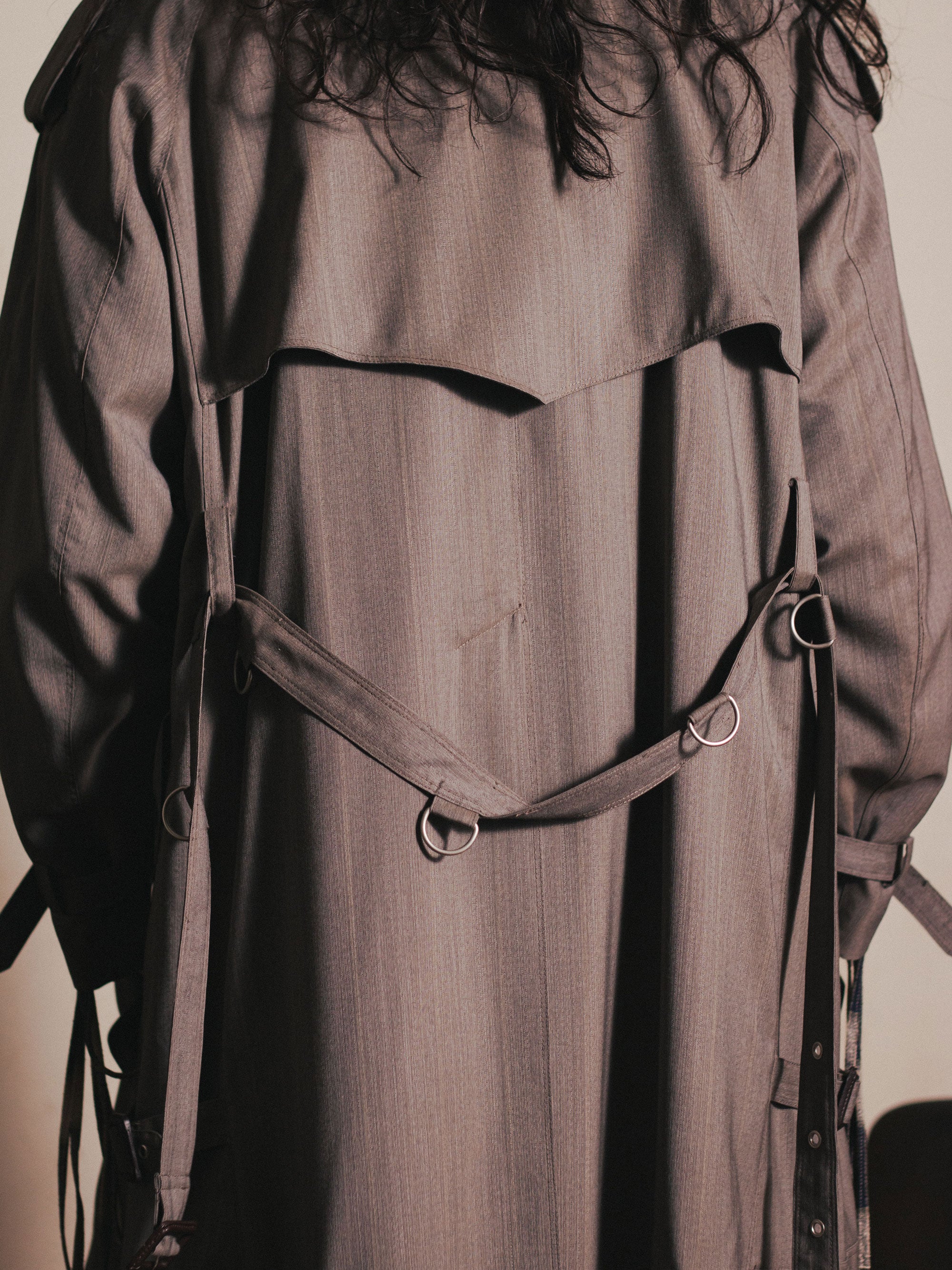 MULTI POCKET HEATHER TRENCH COAT – SUGARHILL TOKYO