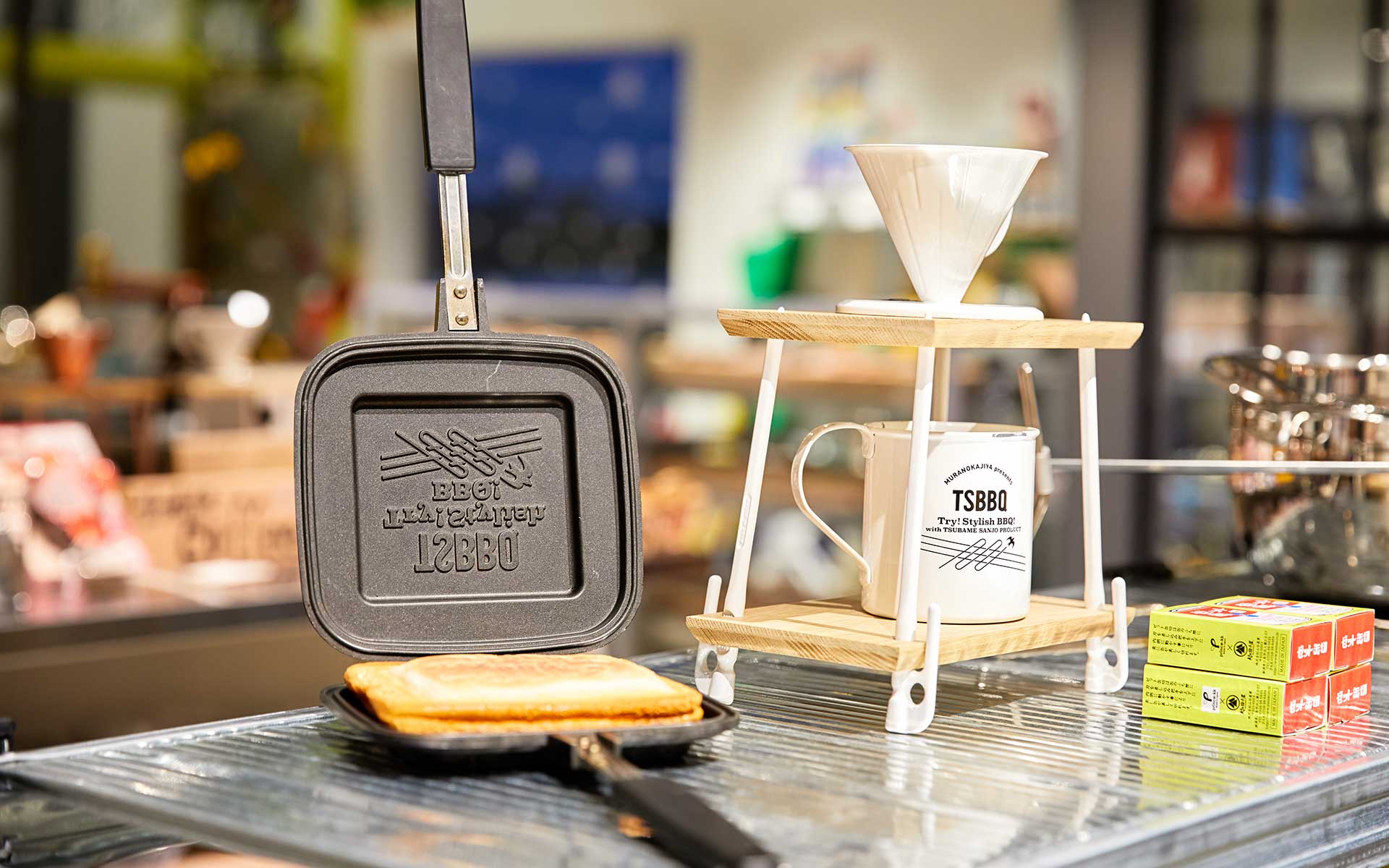 TSBBQ ホットサンドメーカー」年間1万個を売り上げる大ヒット商品は