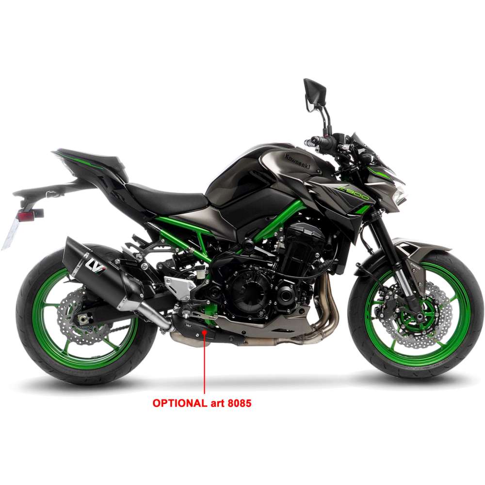 LV-14 R BLACK EDITION for Kawasaki Z 900 2017 - 2025 | LeoVince