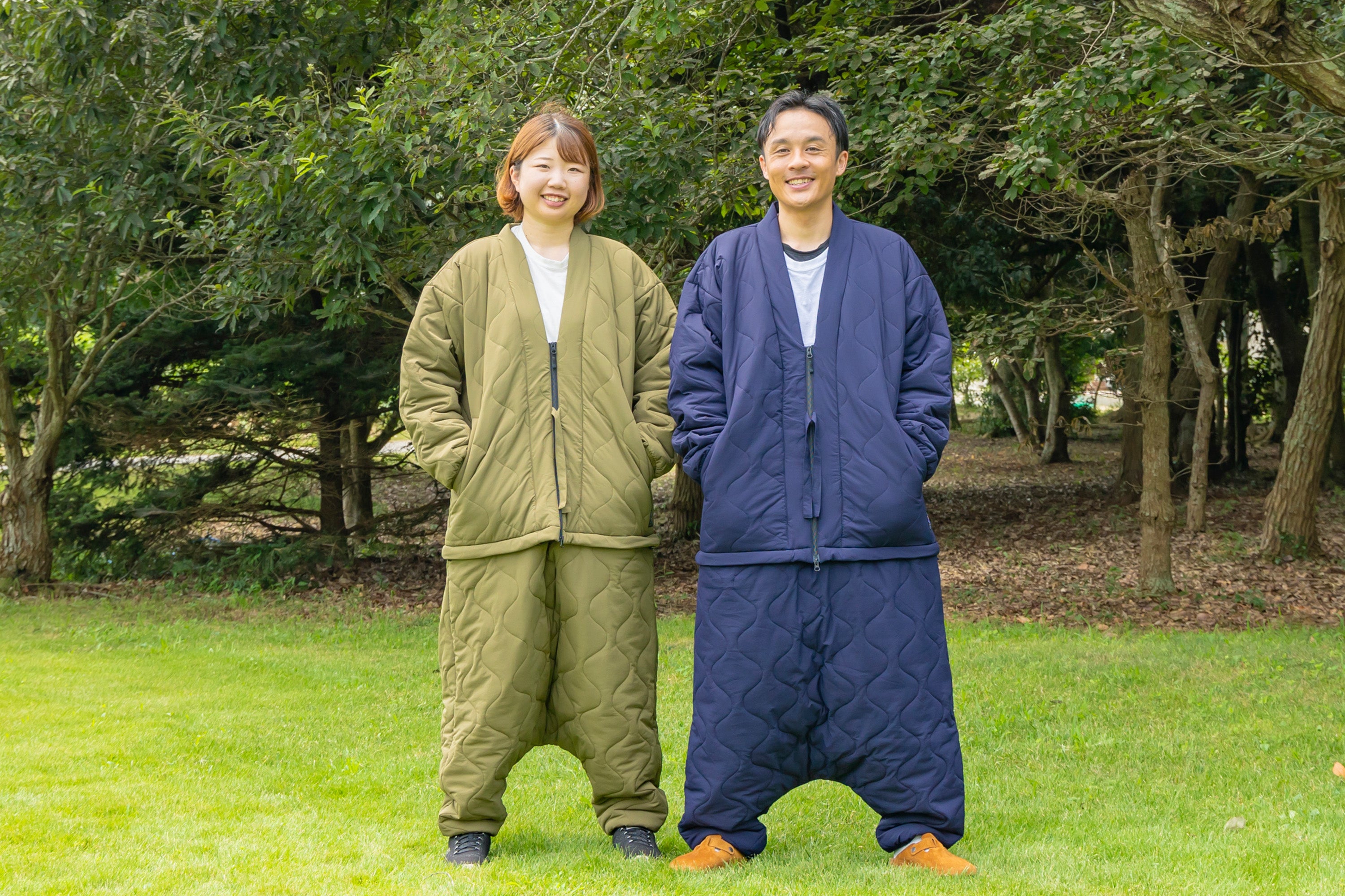 着る暖房が半纏でも活躍！日本の冬に心和むぽっかぽか、歩ける寝袋