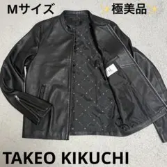 2026年最新】TAKEO KIKUCHI カラー：ブラック系 シングルライダースの