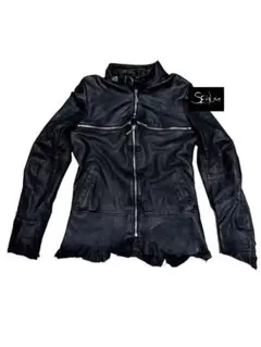 00s vkei opium swag no.idフード付レザージャケット - メルカリ