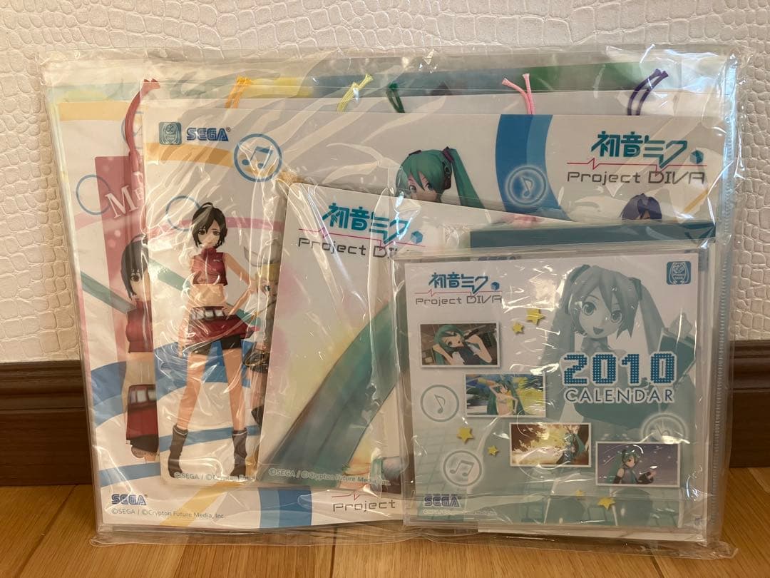 ステーショナリーセット　初音ミク　Project DIVA クリアブックマーカー ステーショナリーセット 初音ミク Project DIVA クリアブックマーカー