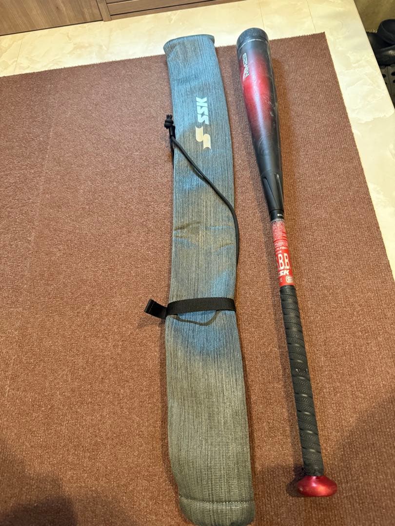 SSK MM23 軟式バット 83cm 700g バットケース付き エスエスケイ（SSK） 一般軟式 バット MM23 トップバランス 82cm 695g