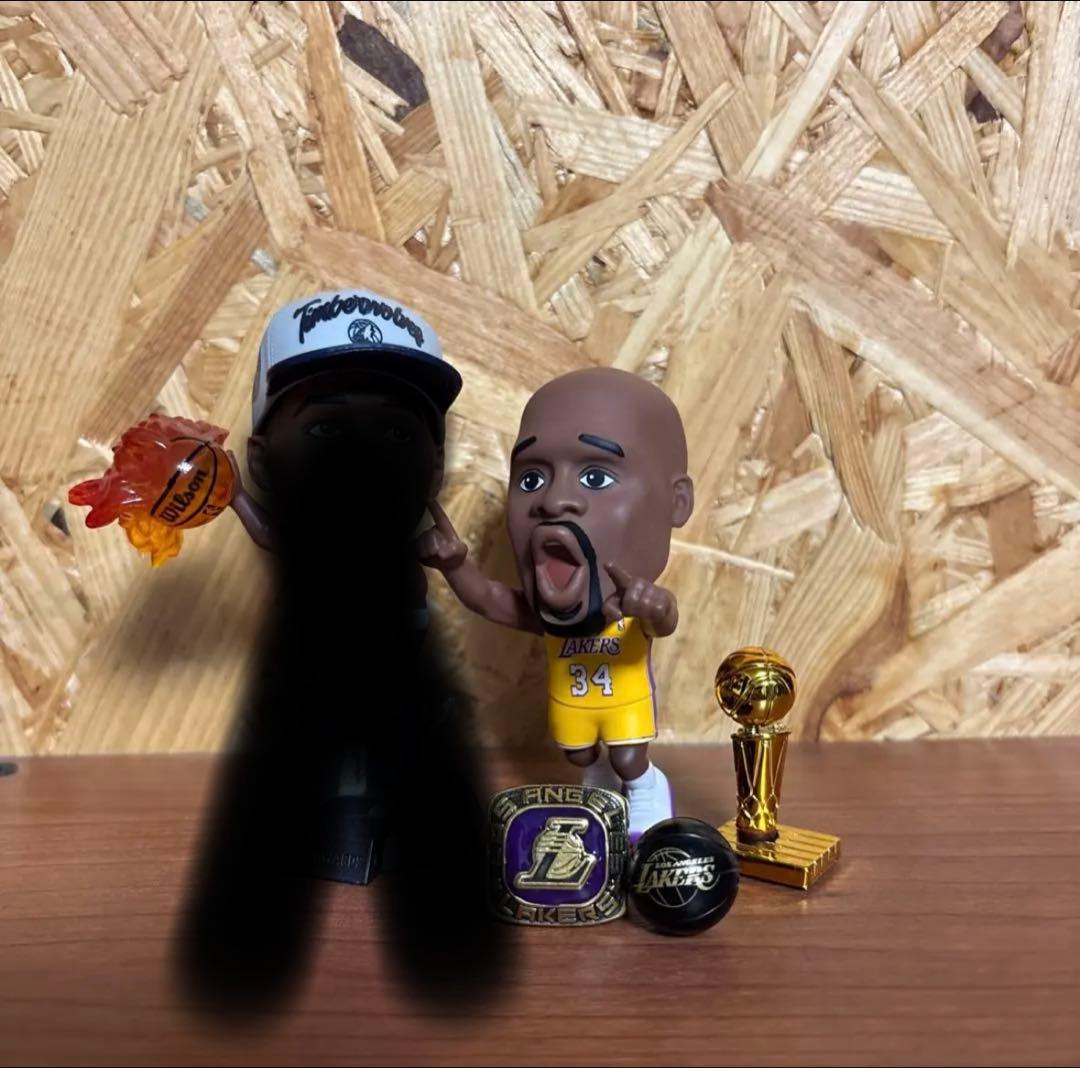 NBA Ballers Shaquille O'Neal フィギュア　シャック Zuru NBA Ballers Series 2 SUPER RARE LA Lakers SHAQ SHAQUILLE O