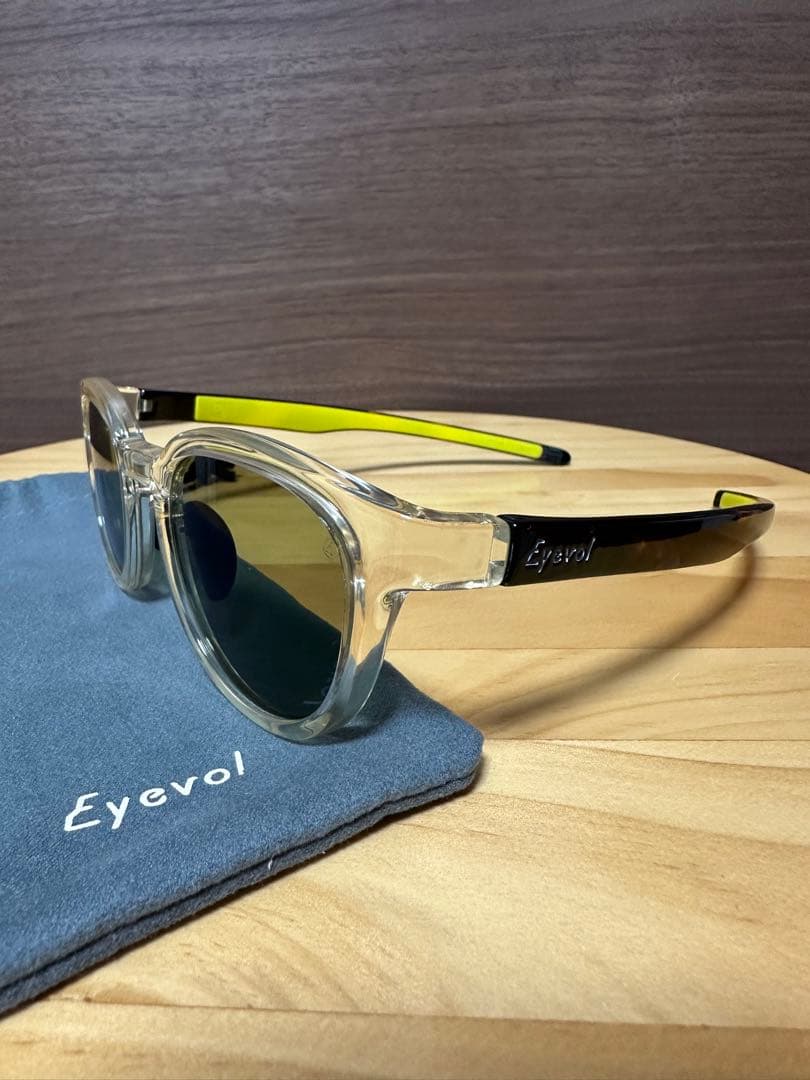 Eyevol LEIFER Ⅲ 偏光レンズ サングラス クリア ベッコウ - メルカリ
