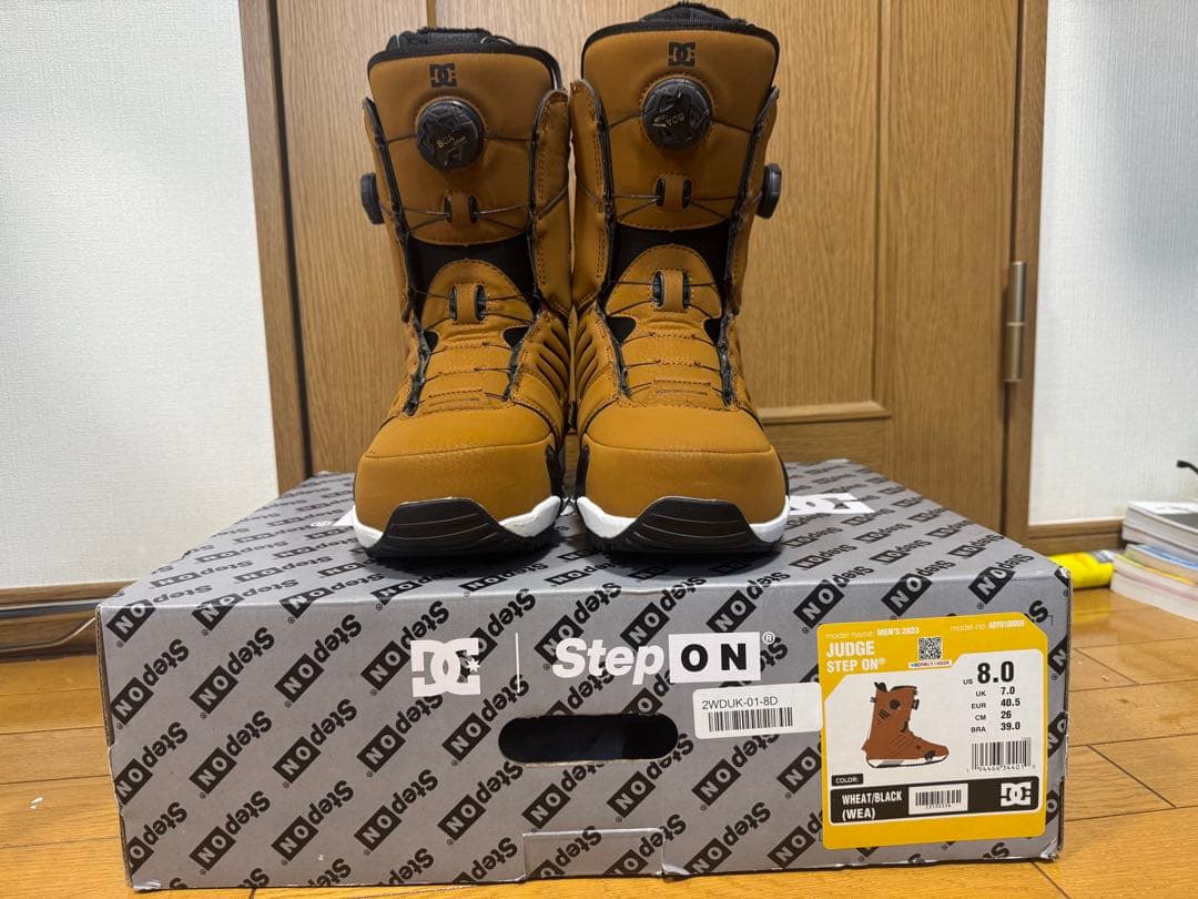 DC Judge Step On ブーツ 8.0 ブラウン Men's Judge Step On® Snowboard Boots - DC Shoes