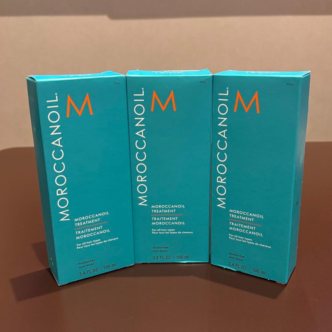 モロッカンオイルトリートメント　3本セット　ヘアオイル　ヘアトリートメント MOROCCAN BEAUTY（モロッカンビューティ） シャンプー トリートメント