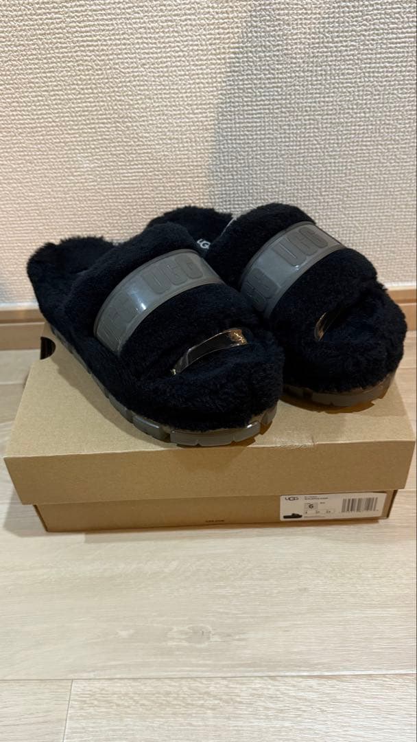 ugg サンダル 厚底 フラッフィータクリア UGG（アグ） UGG 1131971 サンダル フラッフィータ クリア レディース