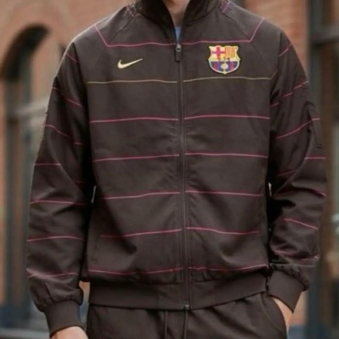 極美品　バルセロナ NIKE トラックジャケットジャージ　L NIKE（ナイキ） 古着 NIKE LA LIGA ラ リーガ FC BARCELONA FC