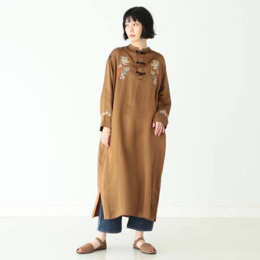 テーラー東洋 × BEAMS BOY / 別注 スカ チャイナ ワンピース - メルカリ