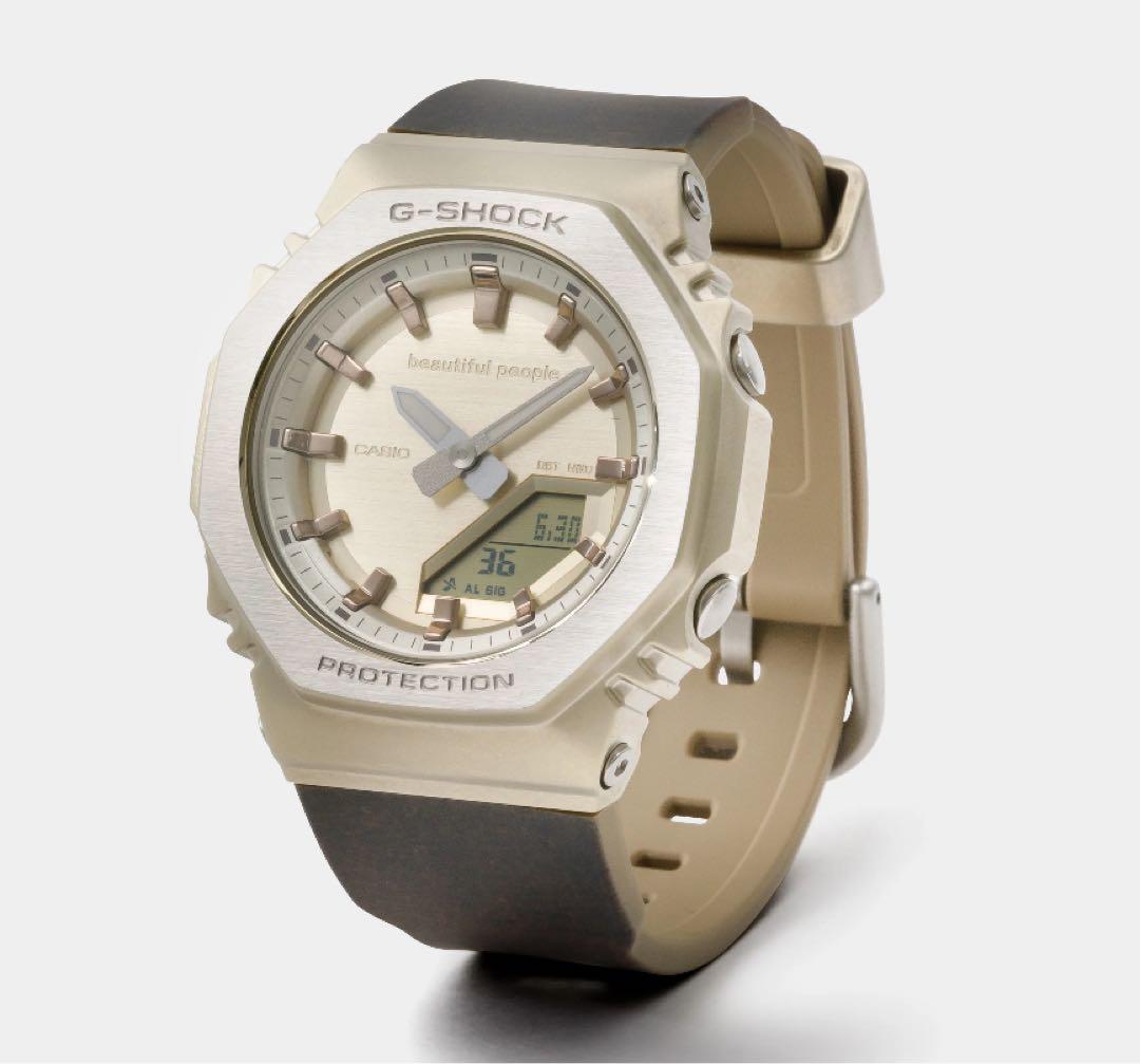 【新品】beautifulpeople × G-SHOCK GM-S2110BP GMS2110BP-5A | G-SHOCK ANALOG-DIGITAL Brown | CASIO