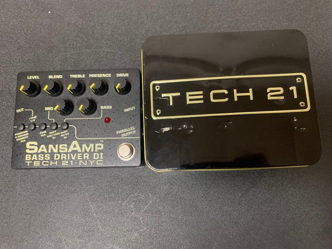 ベース TECH 21 SansAmp Bass D DI Tech 21 - Sansamp Bass Driver DI - Best Bass Gear