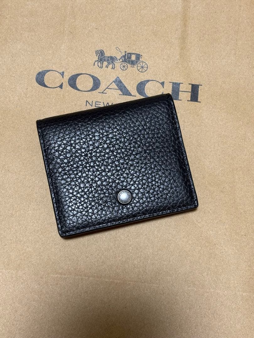 COACH ブラック ケース 楽天市場】コーチ COACH レディース カードケース HALF FLAP CARD CASE