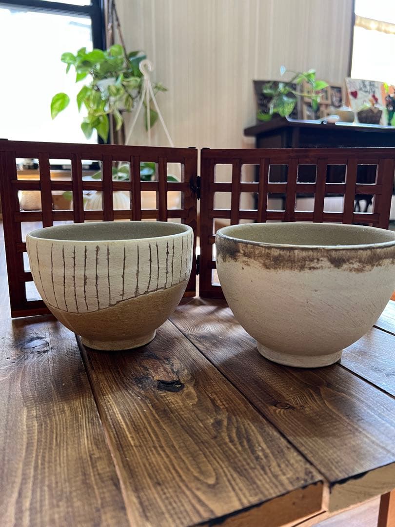 人気作家　rutawarawajifuさん　大きめ丼　麺鉢　ペア新品未使用 楽天市場】ラーメンどんぶり ペア 食器セット ラーメン鉢2 レンゲ2 緑