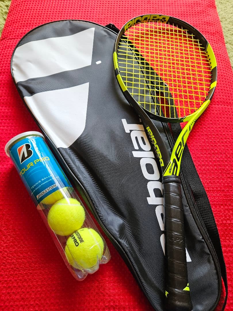 Babolat Pure aero ラケットとボールセット　バボラ　ピュアアエロ バボラ ラケット ]ピュアアエロ／PURE AERO（101479） | テニス