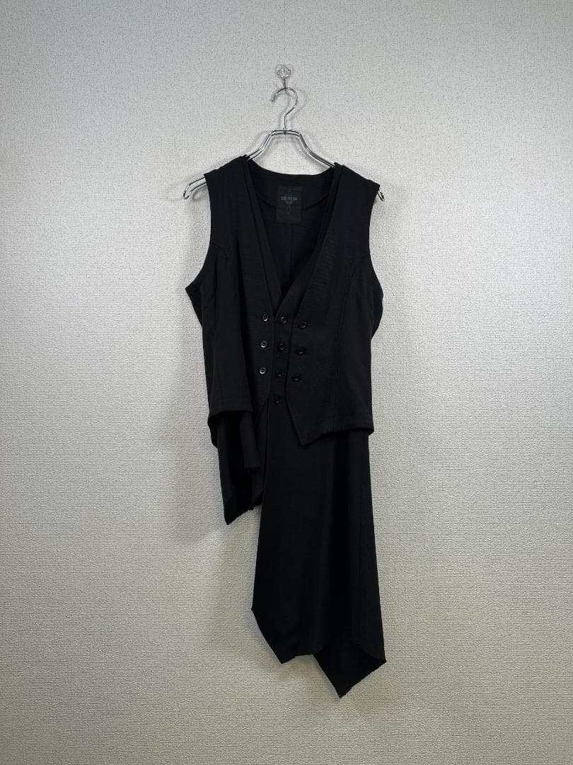 BLACK PEACE NOW アシンメトリックベスト M 楽天市場】アシメベスト レディース アシンメトリー ジレ ベスト