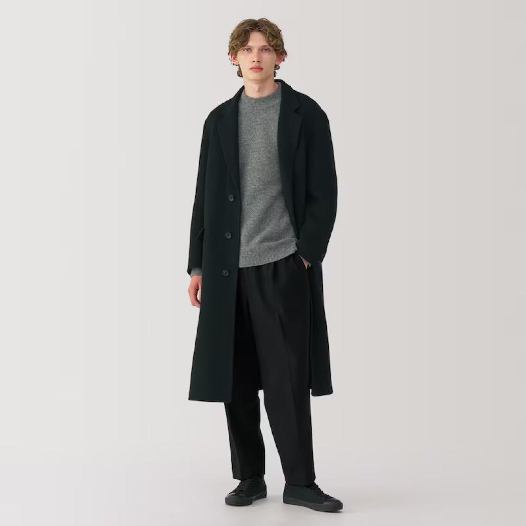 MUJI Labo カシミヤ混チェスターコート - メルカリ