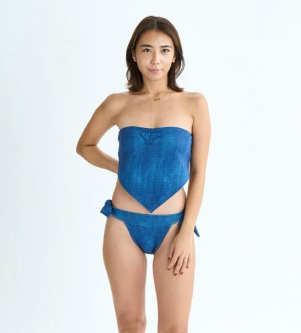 WILD AT HEART /ロキシーベアトップシルエットバンドゥビキニ（水着） セール】WILD AT HEART /ロキシーベアトップシルエットバンドゥビキニ