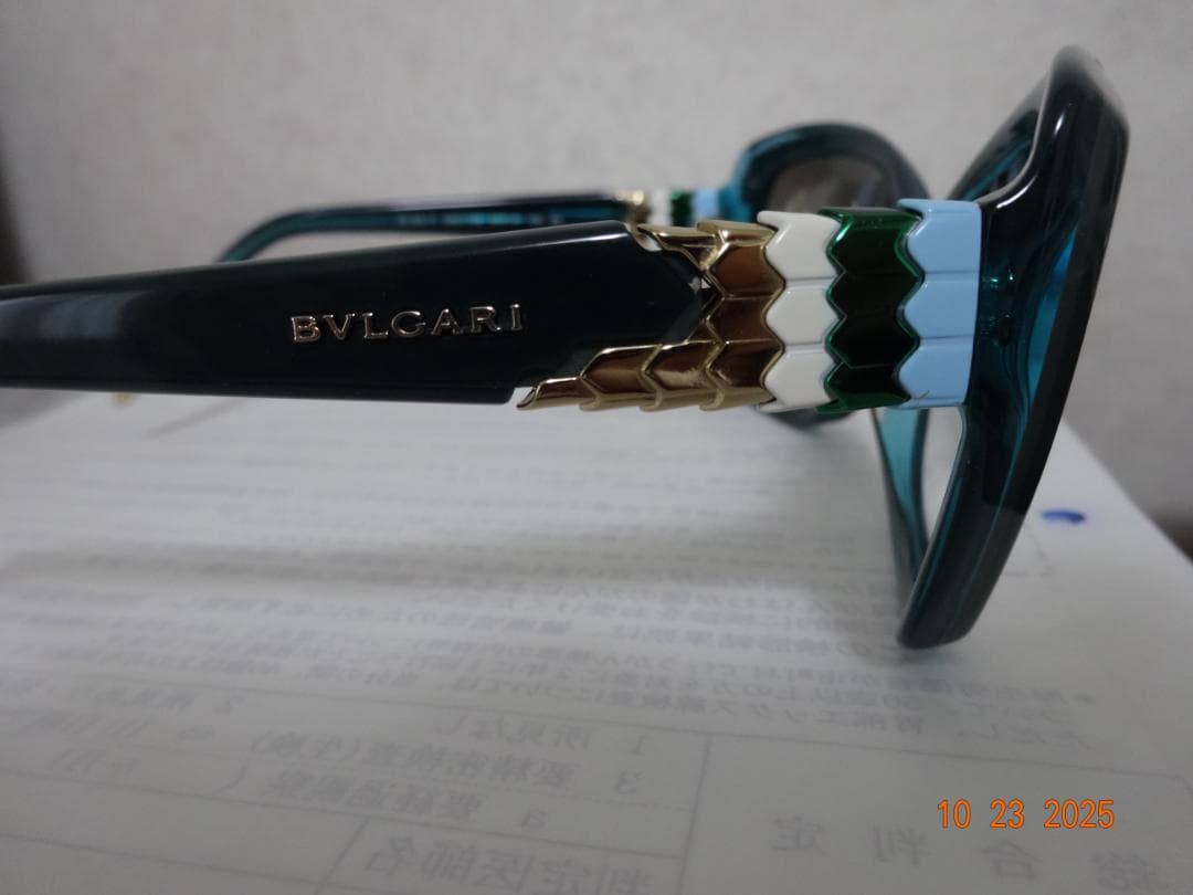 BVLGARI サングラス　8133Ｆ　56□18　made in Itaiy 0400022701612_BLACK?wid=830&